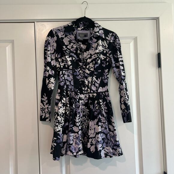 Anthropologie Dresses & Skirts - Anthropologie Women's Longsleeve Mini Dress‎ with Boning Black Size 2P